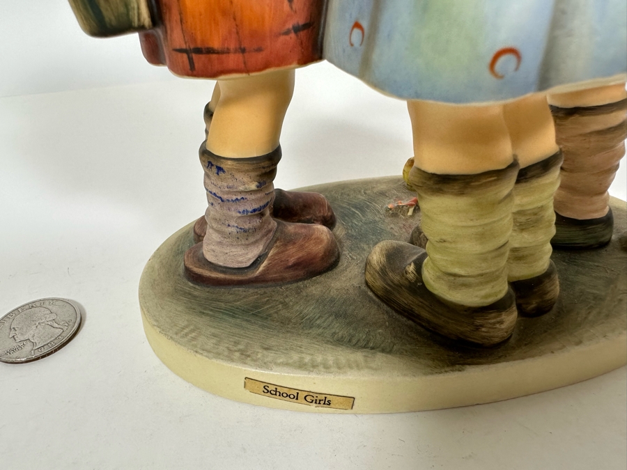Vintage German Hummel 'School Girls' Figurine 7H		 [Photo 8]