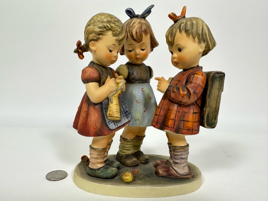 Vintage German Hummel 'School Girls' Figurine 7H		 [Photo 2]