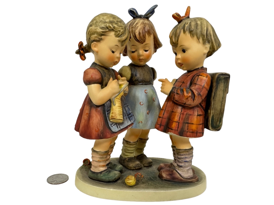 Vintage German Hummel 'School Girls' Figurine 7H		 [Photo 1]