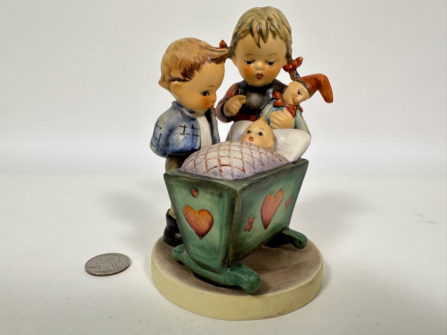 Vintage German Hummel 'Blessed Event' Figurine 5.25H		 [Photo 4]