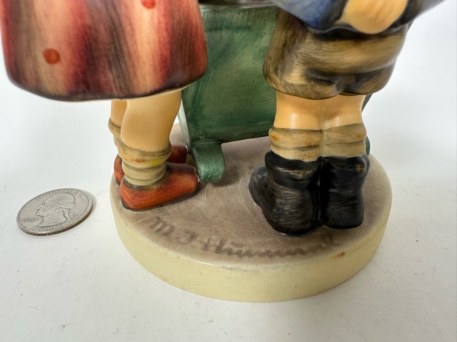 Vintage German Hummel 'Blessed Event' Figurine 5.25H		 [Photo 8]
