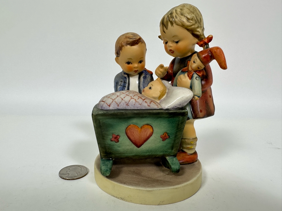 Vintage German Hummel 'Blessed Event' Figurine 5.25H		 [Photo 2]