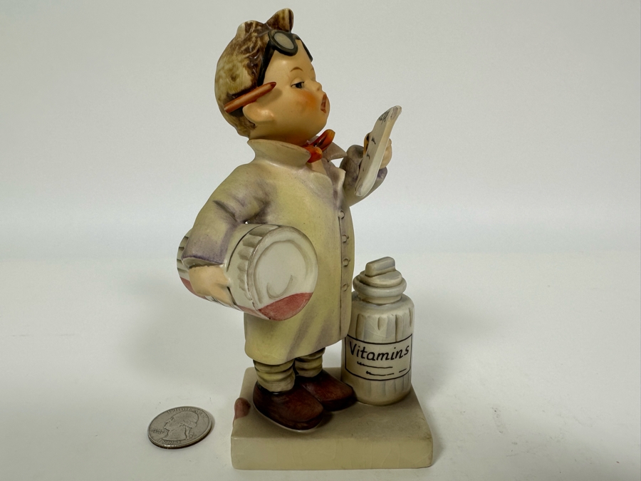 Vintage German Hummel 'Little Pharmacist' Figurine 5.5H		 [Photo 3]