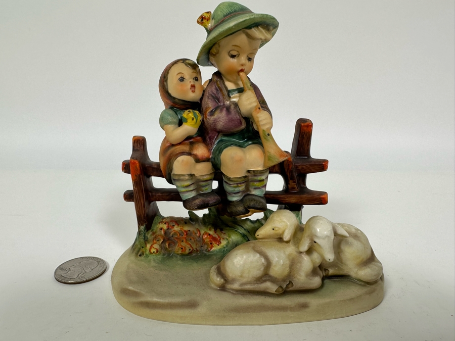 Vintage German Hummel 'Eventide' Figurine 4.75H		 [Photo 3]