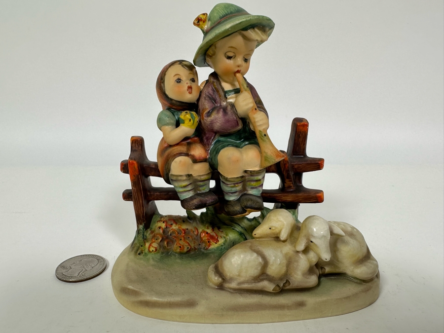 Vintage German Hummel 'Eventide' Figurine 4.75H		 [Photo 2]