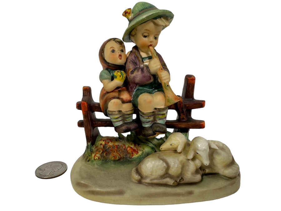 Vintage German Hummel 'Eventide' Figurine 4.75H		 [Photo 1]