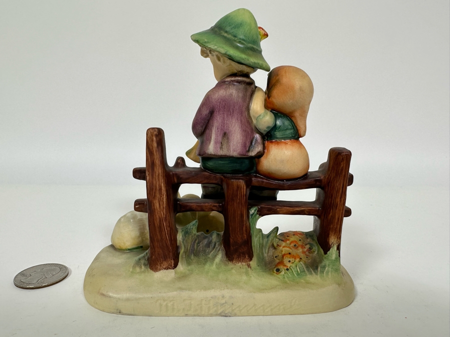 Vintage German Hummel 'Eventide' Figurine 4.75H		 [Photo 6]