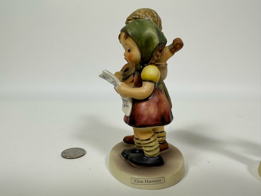 Lot of Vintage German Hummels including 'Close Harmony' and 'Bird Duet' Figurines 5.25 and 4H [Photo 10]