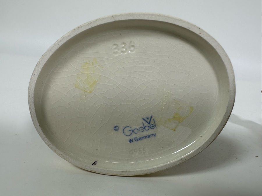 Lot of Vintage German Hummels including 'Close Harmony' and 'Bird Duet' Figurines 5.25 and 4H [Photo 14]