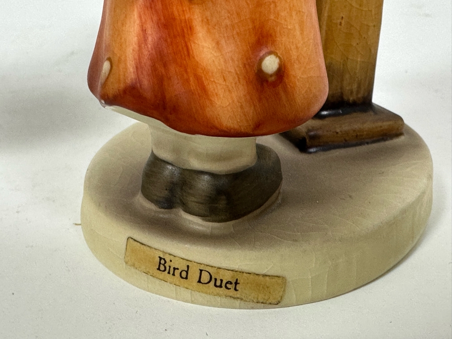 Lot of Vintage German Hummels including 'Close Harmony' and 'Bird Duet' Figurines 5.25 and 4H [Photo 7]