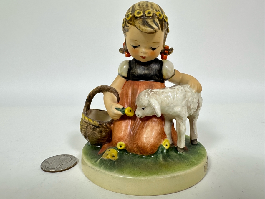 Vintage German Hummel 'Favorite Pet' Figurine 4.5H [Photo 2]