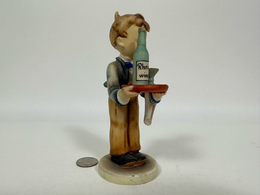 Vintage German Hummel 'Waiter' Figurine 6H [Photo 7]