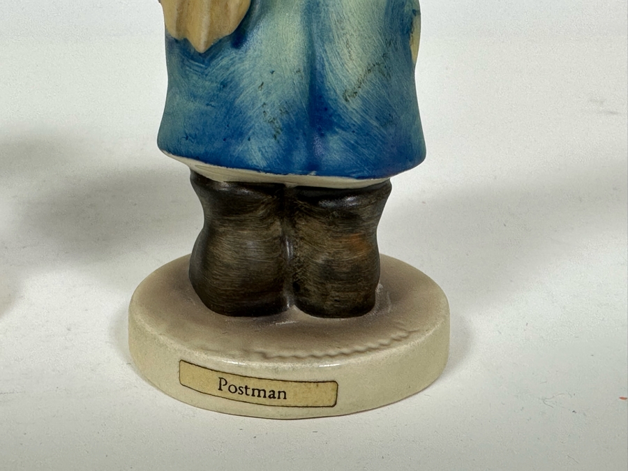 Lot of Vintage German Hummels including 'Congratulations', 'Carnival', 'Boy with Toothache' and 'Postman' Figurines Approximately 5.5H [Photo 8]