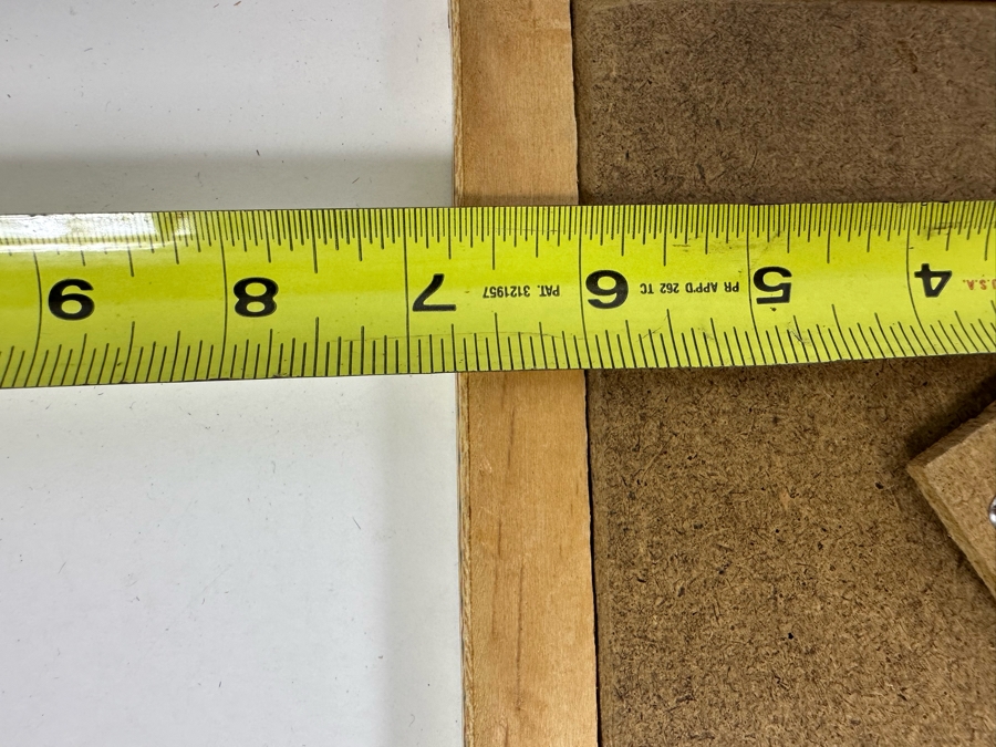 Vintage Persian Indian Handmade Inlaid Mosaic Marquetry Wooden Frame With Original Painting 7 X 9 [Photo 10]