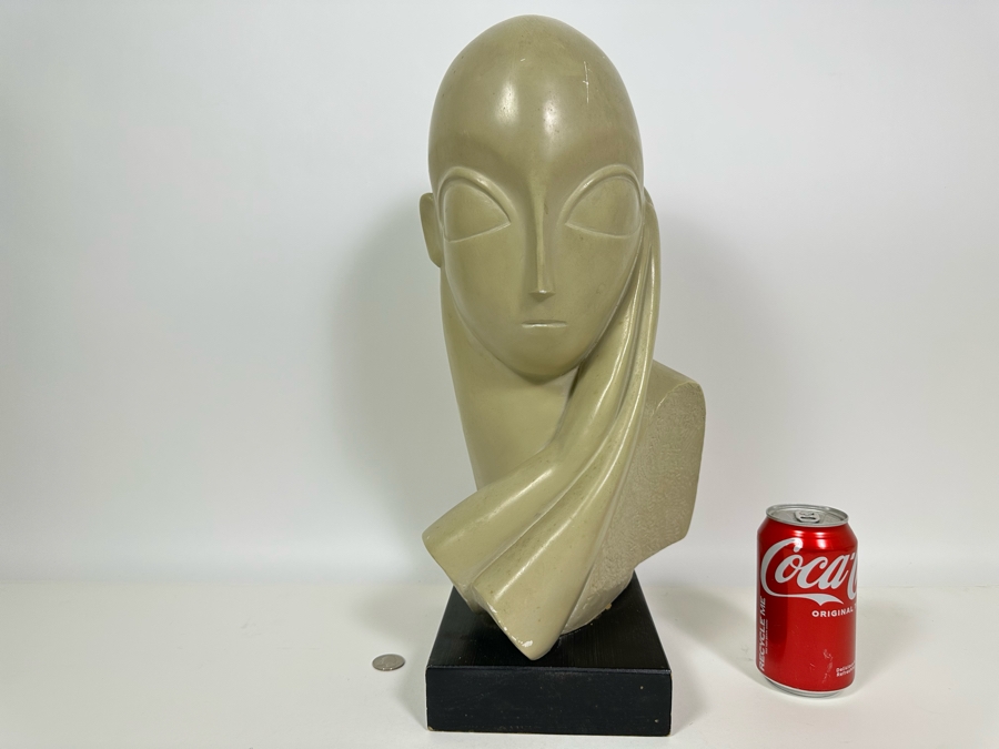 Constantin Brancusi Mademoiselle Pogany Plaster Repro By Austin Productions 1961 19H [Photo 2]