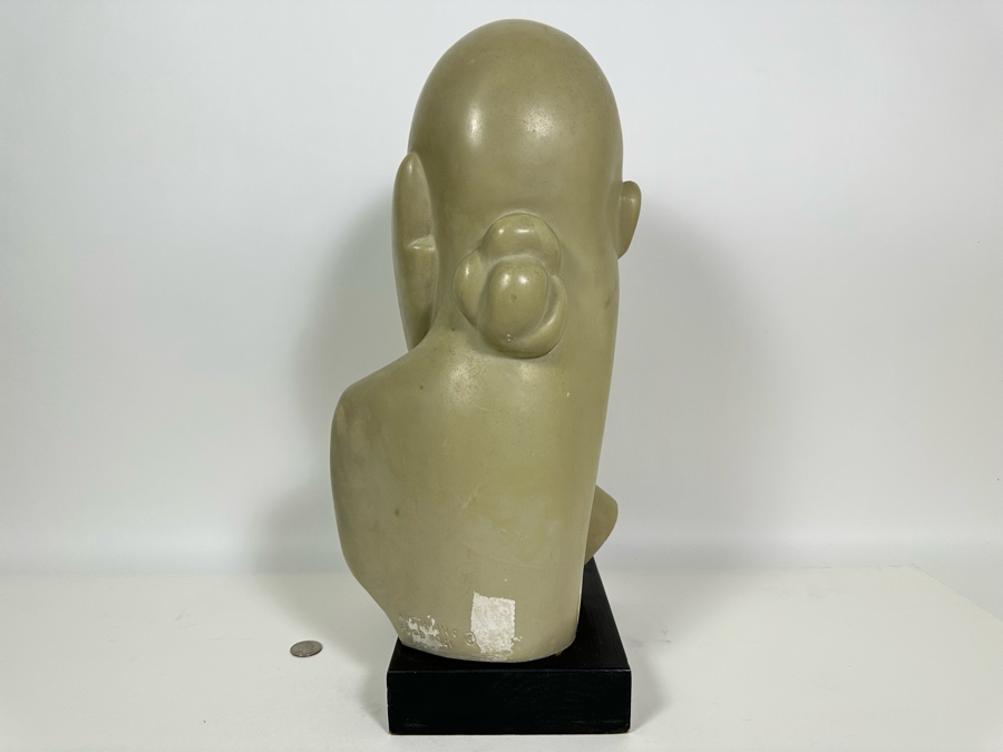 Constantin Brancusi Mademoiselle Pogany Plaster Repro By Austin Productions 1961 19H [Photo 5]