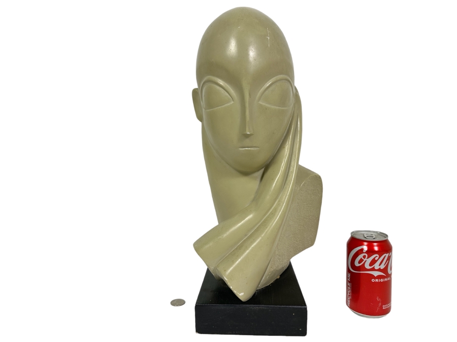Constantin Brancusi Mademoiselle Pogany Plaster Repro By Austin Productions 1961 19H [Photo 1]