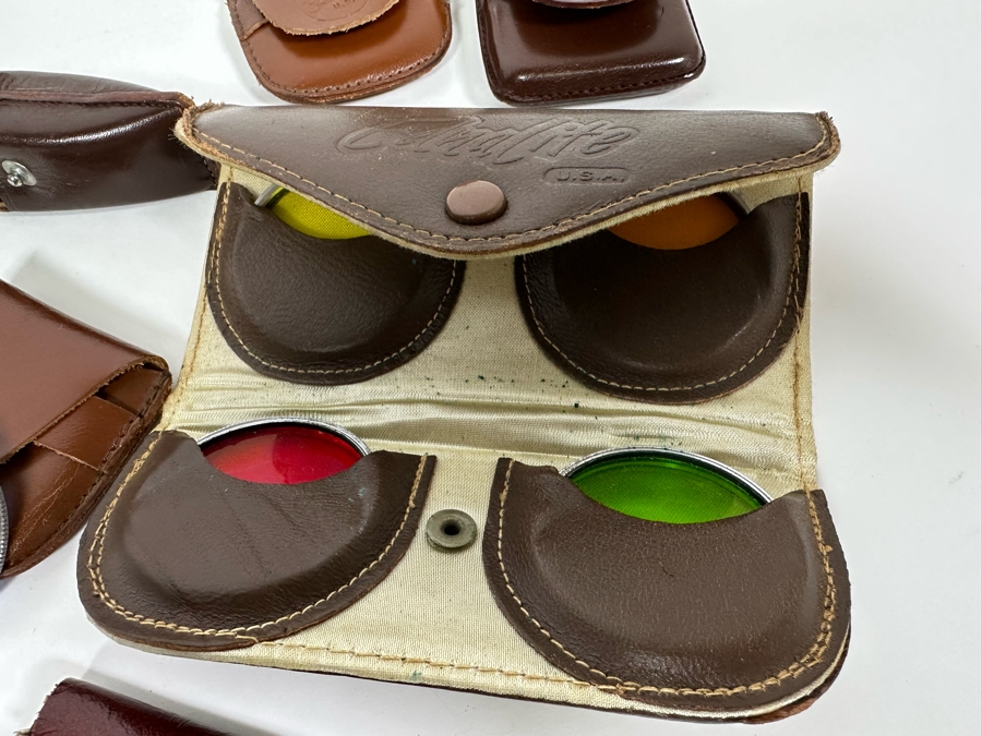 Vintage 1951 Leica IIIf Film Camera Ernst Leitz Wetzlar Germany SN 569527 With Leica 5cm f/2 Summitar Lens And Accessories [Photo 17]