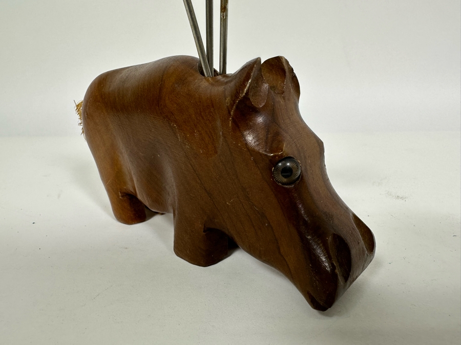 Carved Wooden Hippos [Photo 11]
