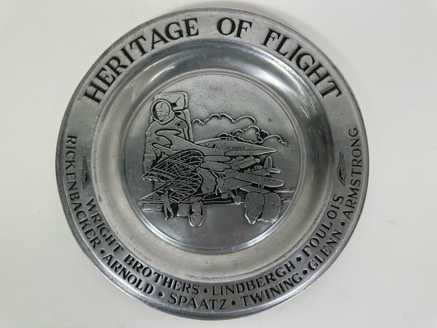 Vintage RWP Wilton Columbia PA Heritage Of Flight Plate 11W [Photo 3]