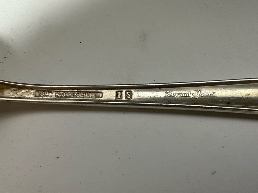 Rogers Bros Silverplate Flatware Set 'Eternally Yours' Apx Service For 8 [Photo 9]