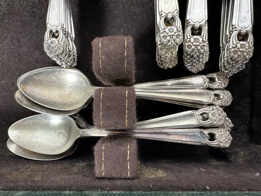 Rogers Bros Silverplate Flatware Set 'Eternally Yours' Apx Service For 8 [Photo 4]