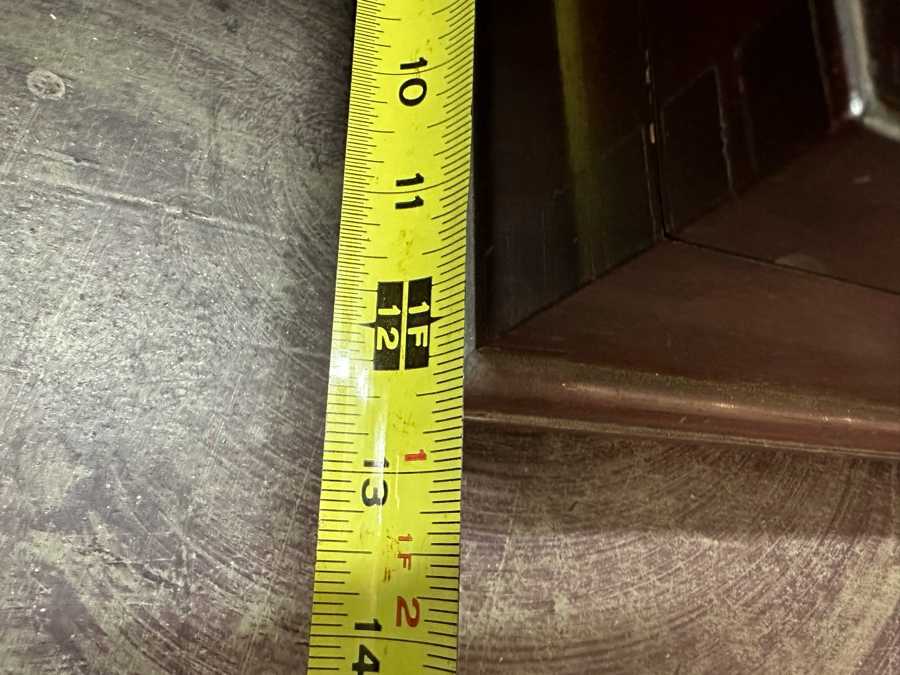 Handmade Wooden Inlaid Bone Silverware Storage Chest With Wesley Forge Stainless Gold Tone Flatware Set 17W X 12D X 5H [Photo 12]