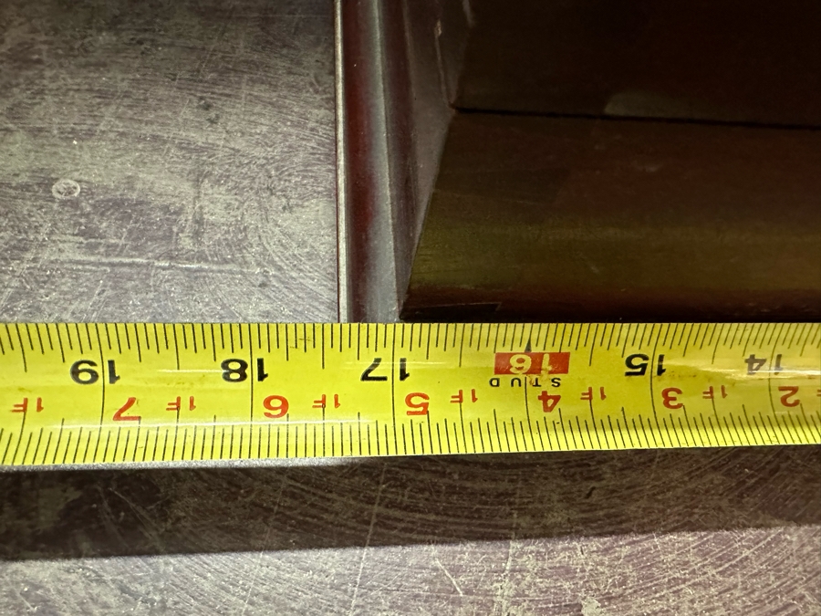 Handmade Wooden Inlaid Bone Silverware Storage Chest With Wesley Forge Stainless Gold Tone Flatware Set 17W X 12D X 5H [Photo 11]