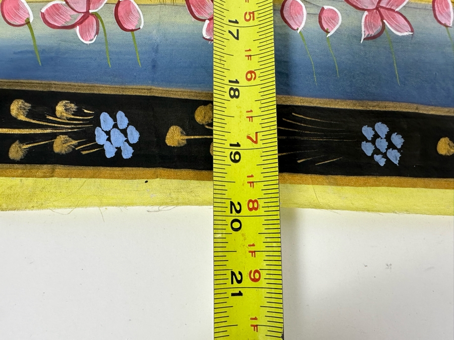 Original Vintage Indian Paintings On Silk 15W X 20H [Photo 11]