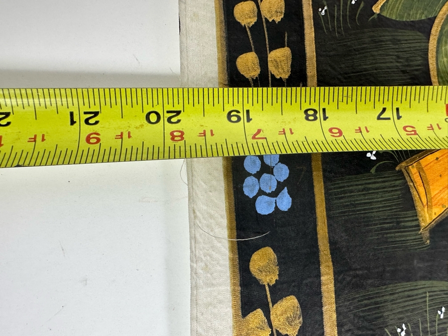 Original Vintage Indian Paintings On Silk 20W X 15H [Photo 9]