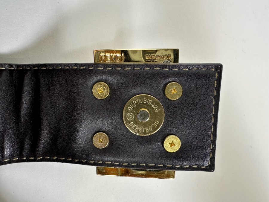 Vintage Fendi Zucca Tabacco Hobo Bag 11W x 9H [Photo 6]