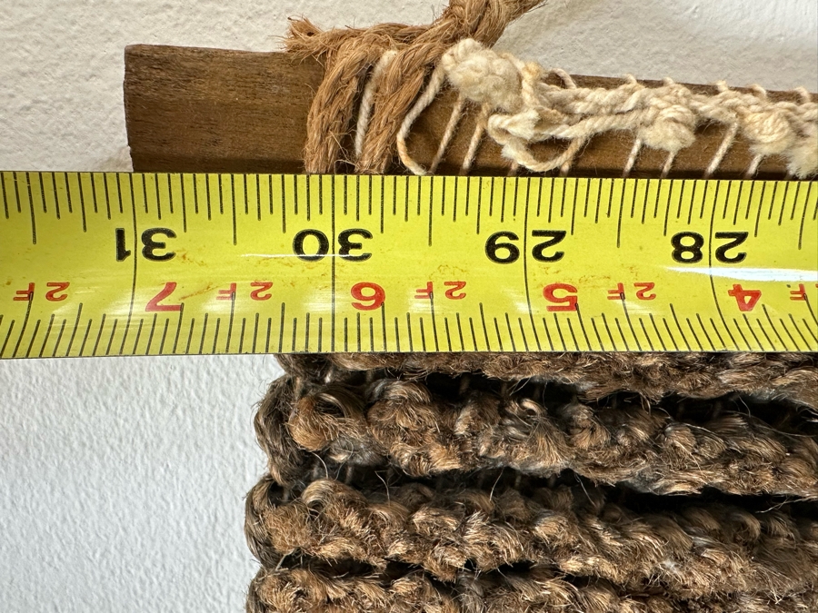 Vintage Don Freedman Style Woven Wall Hanging 31W X 54H [Photo 7]