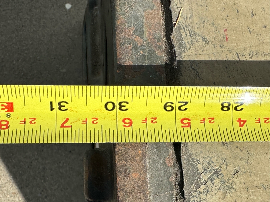 Vintage U.S. Military Footlocker Trunk 30W X 17D X 16.5H [Photo 10]