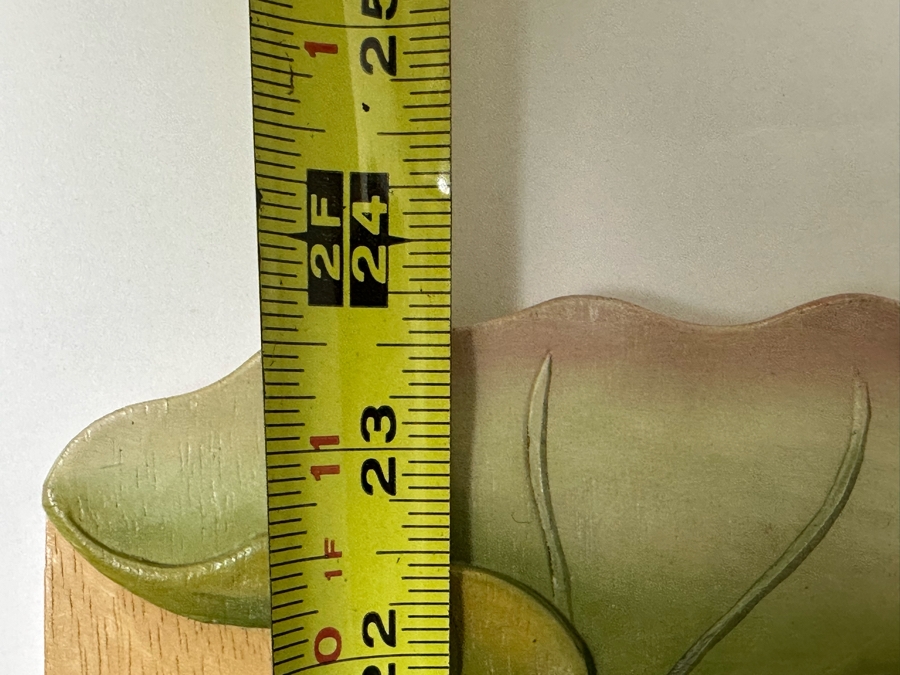 Vintage Indonesian Relief Carved Wooden Trunk 32W X 16D X 15H With Matching Mirror 13 X 24 [Photo 6]