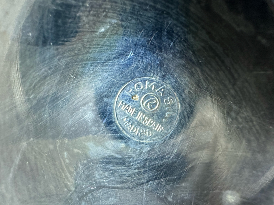 Collection Of Spanish Metal Stemware Glasses Goblets [Photo 12]