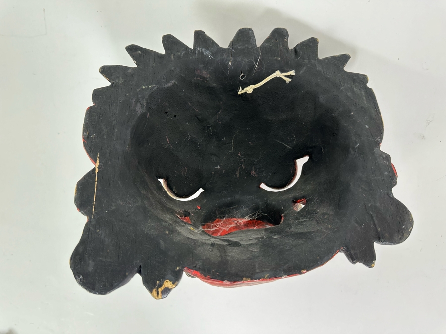 Handmade Indonesian Wood Mask 11W x 9H x 6D [Photo 5]