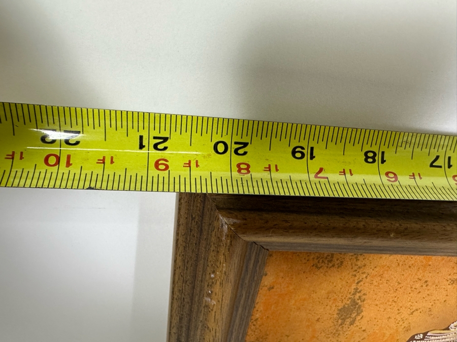 Vintage Mid-Century Indonesian Batik Painting Signed Yan 21 X 21 [Photo 9]