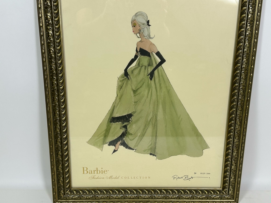 Barbie Fashion Model Collection Limited Edition Prints by Robert Best. Set of Four Including 'Lisette', 'In the Pink', 'Delphine' and 'Midnight Mischief'  [Photo 7]