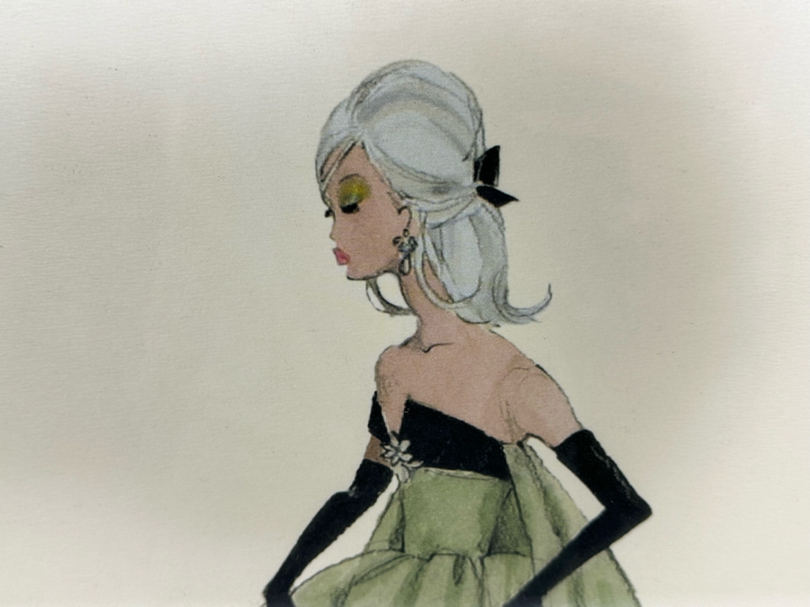 Barbie Fashion Model Collection Limited Edition Prints by Robert Best. Set of Four Including 'Lisette', 'In the Pink', 'Delphine' and 'Midnight Mischief'  [Photo 10]