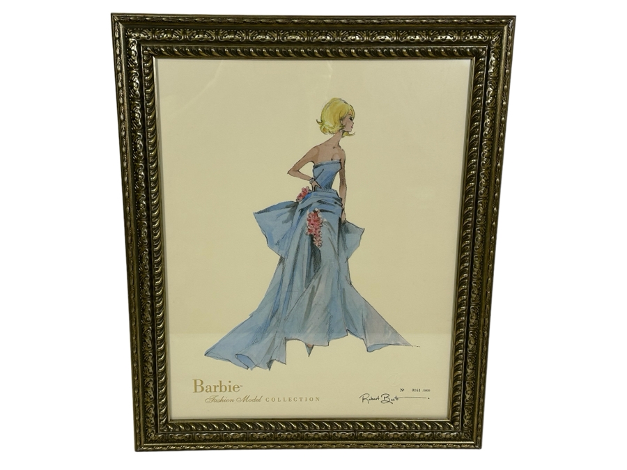 Barbie Fashion Model Collection Limited Edition Prints by Robert Best. Set of Four Including 'Lisette', 'In the Pink', 'Delphine' and 'Midnight Mischief'  [Photo 3]