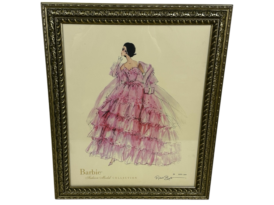 Barbie Fashion Model Collection Limited Edition Prints by Robert Best. Set of Four Including 'Lisette', 'In the Pink', 'Delphine' and 'Midnight Mischief'  [Photo 4]