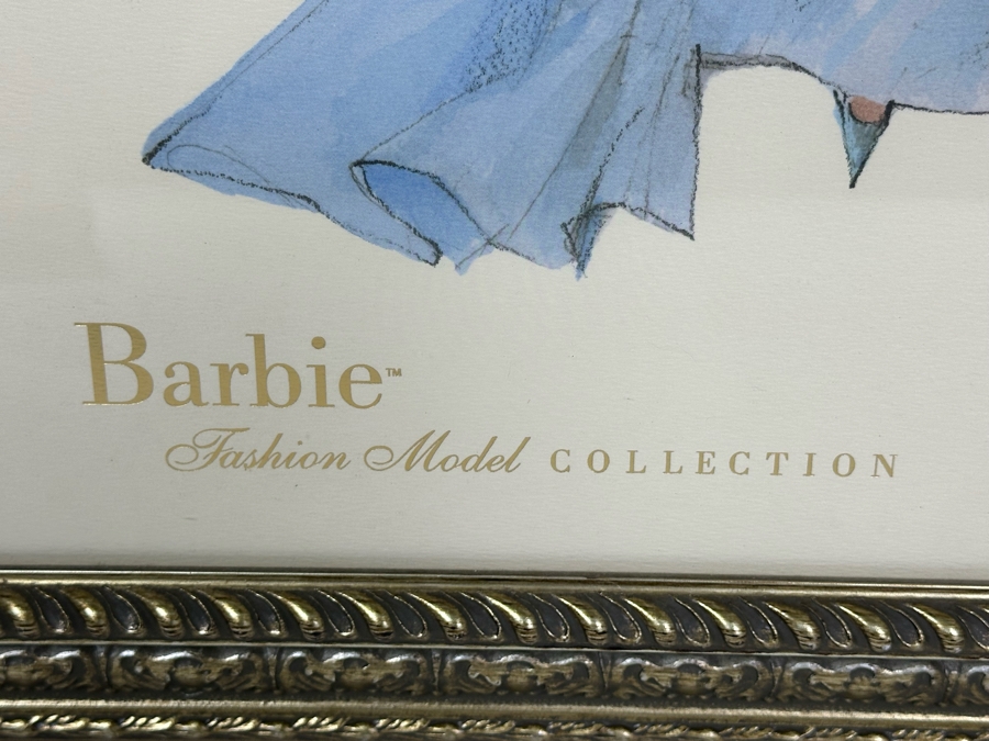 Barbie Fashion Model Collection Limited Edition Prints by Robert Best. Set of Four Including 'Lisette', 'In the Pink', 'Delphine' and 'Midnight Mischief'  [Photo 15]