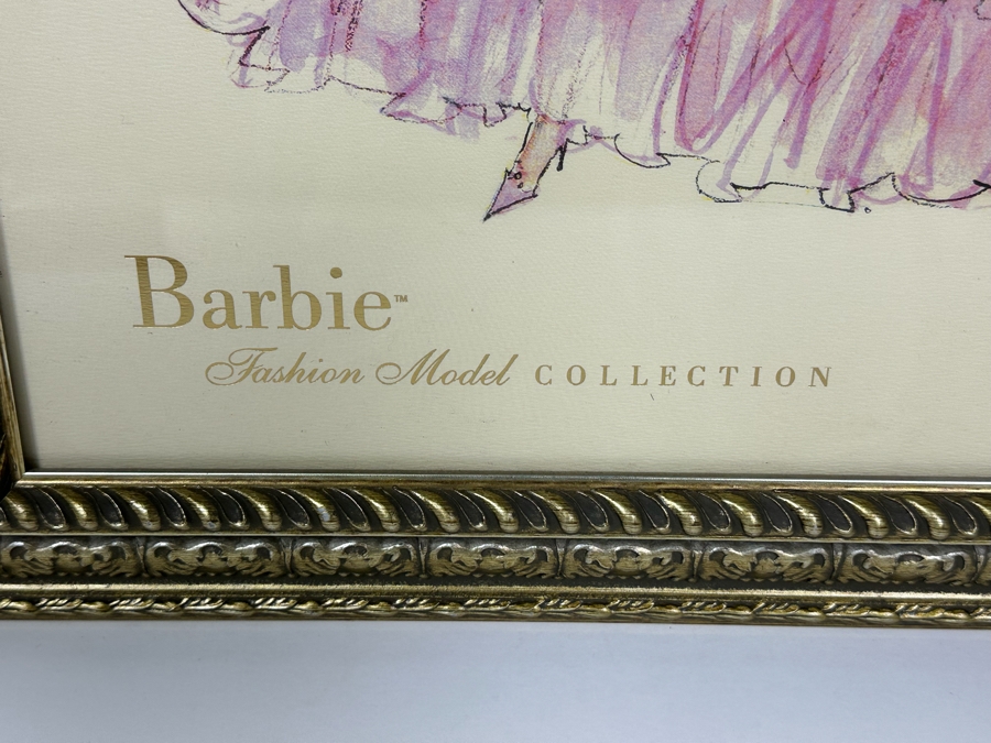 Barbie Fashion Model Collection Limited Edition Prints by Robert Best. Set of Four Including 'Lisette', 'In the Pink', 'Delphine' and 'Midnight Mischief'  [Photo 21]