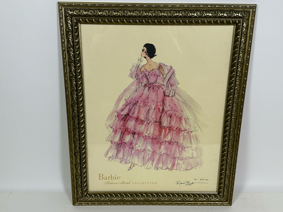 Barbie Fashion Model Collection Limited Edition Prints by Robert Best. Set of Four Including 'Lisette', 'In the Pink', 'Delphine' and 'Midnight Mischief'  [Photo 19]