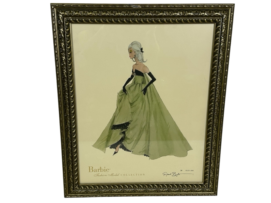 Barbie Fashion Model Collection Limited Edition Prints by Robert Best. Set of Four Including 'Lisette', 'In the Pink', 'Delphine' and 'Midnight Mischief'  [Photo 2]