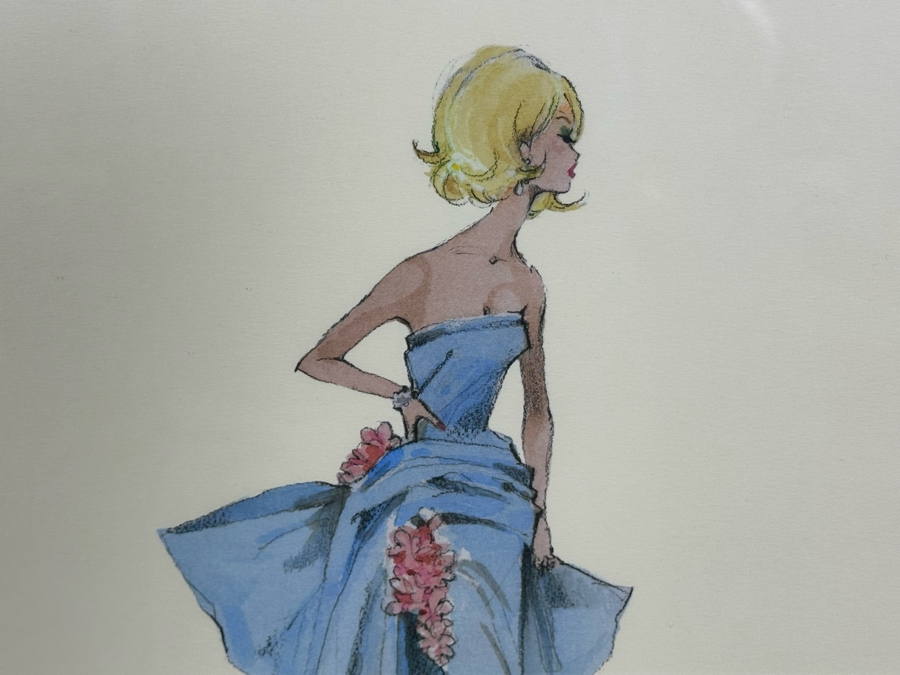 Barbie Fashion Model Collection Limited Edition Prints by Robert Best. Set of Four Including 'Lisette', 'In the Pink', 'Delphine' and 'Midnight Mischief'  [Photo 14]