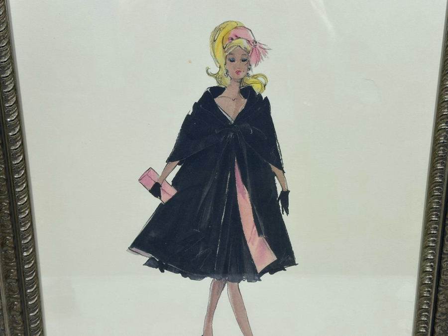 Barbie Fashion Model Collection Limited Edition Prints by Robert Best. Set of Four Including 'Lisette', 'In the Pink', 'Delphine' and 'Midnight Mischief'  [Photo 26]