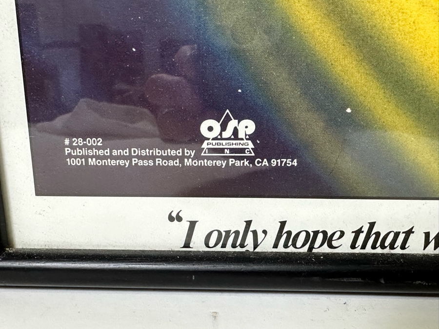 Vintage 1986 The Walt Disney Company Mickey Mouse Poster Framed 23 X 29 [Photo 8]