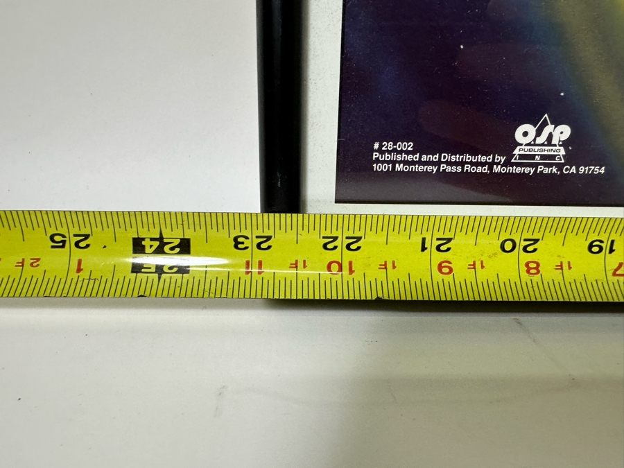 Vintage 1986 The Walt Disney Company Mickey Mouse Poster Framed 23 X 29 [Photo 10]