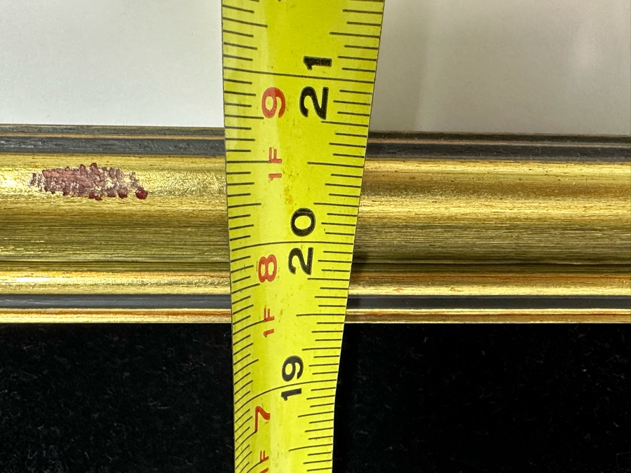 Pair Of Vintage Indian Embroideries Framed 22.5 X 22 / 20.5 X 20.5 [Photo 11]